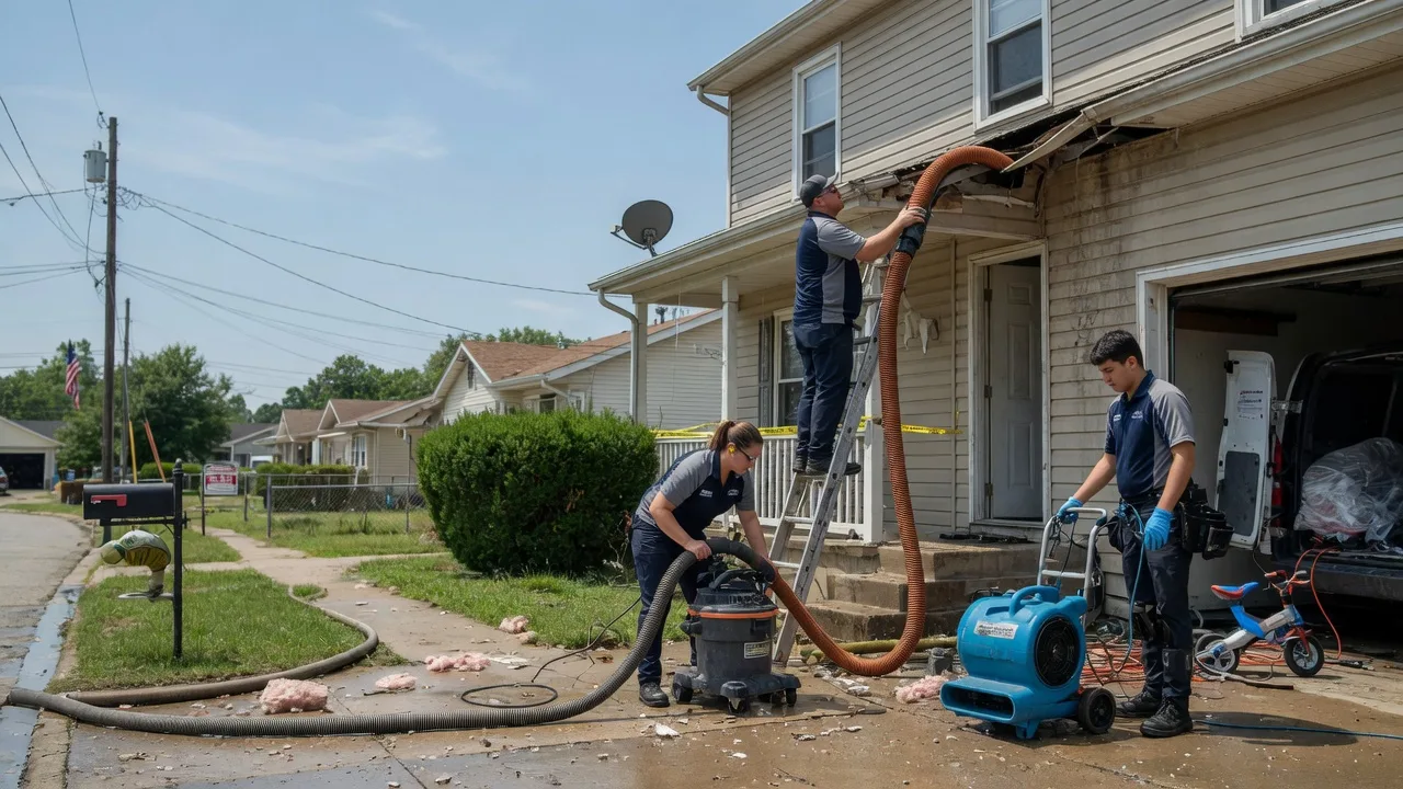 Water Damage Restoration in Tidioute, PA near me